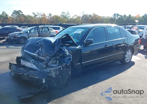 2002 Lexus Ls 430 z USA, uszkodzony, nr VIN JTHBN30F020065559